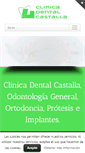Mobile Screenshot of clinicadentalcastalla.com
